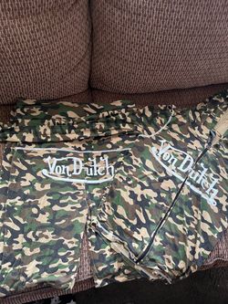 Von Dutch Camo Tracksuit Set