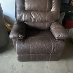 Recliner With Cup Holder And Storage 