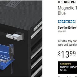 Magnetic Tray with Screwdriver Holder