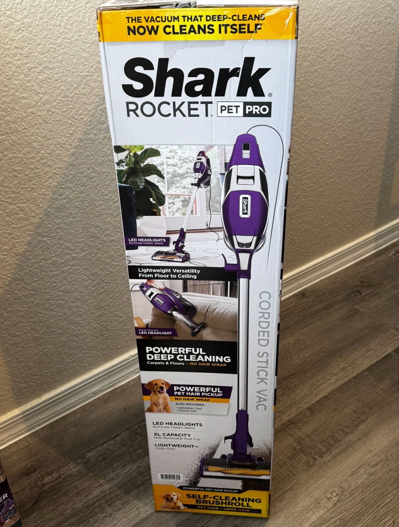 Shark Rocket Pet Pro Corded Stick Vacuum Cleaner 