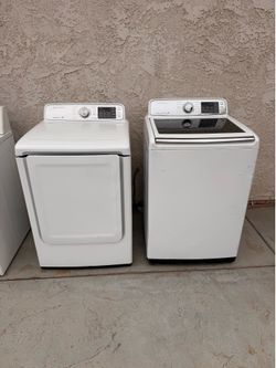 Samsung Washer and Dryer Set - 45 Day Guarantee