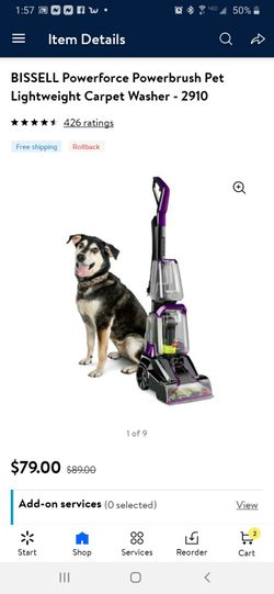 Bissell carpet cleaner