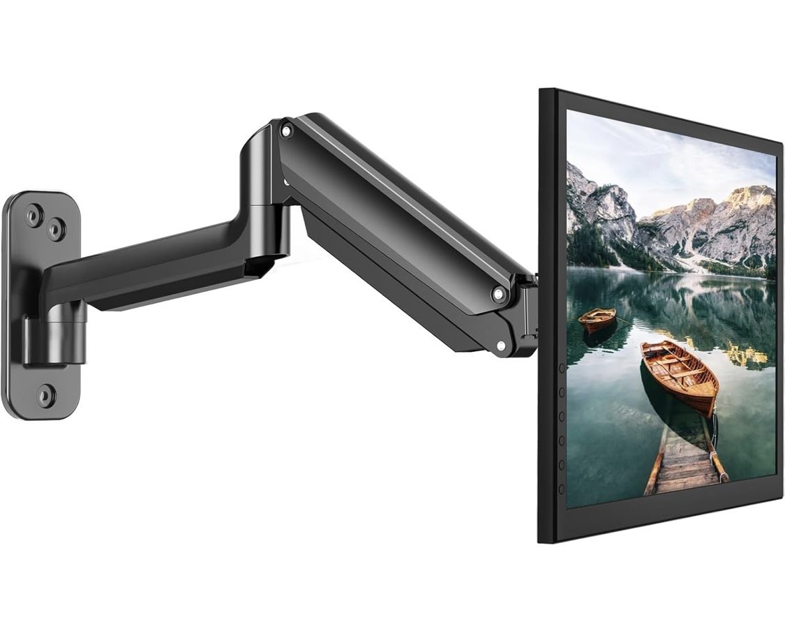 Single Monitor Wall Mount for 13 to 32 Inch Computer Screen