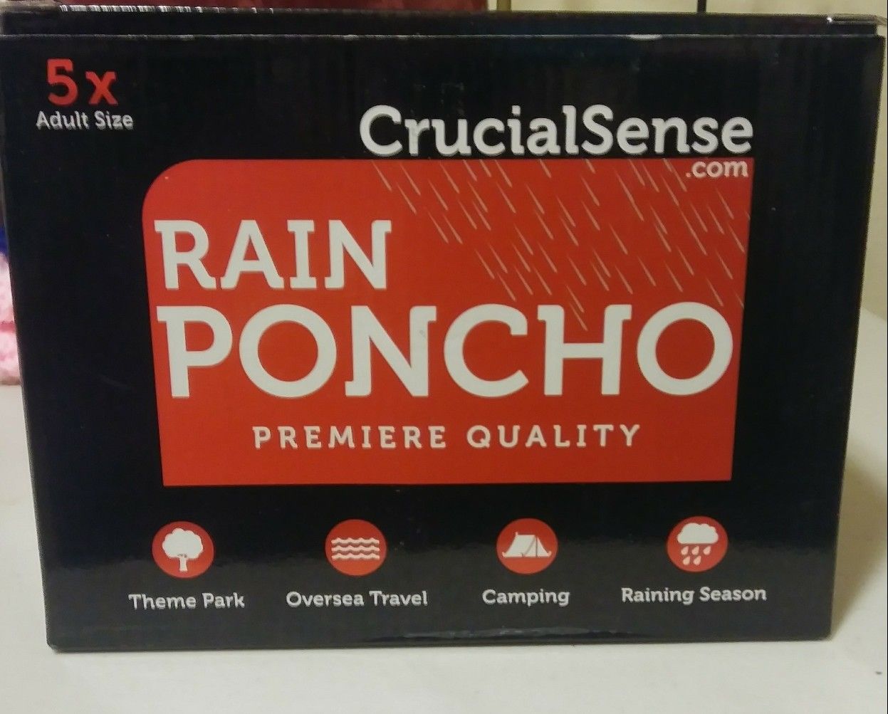 Heavy Duty Rain Poncho