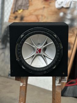 Kicker CompVR 12” Subwoofer w/ Sealed Box