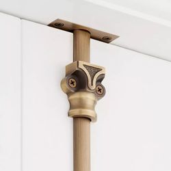New Signature Hardware Corabel Brass Window Cremona Bolt, Antique Brass