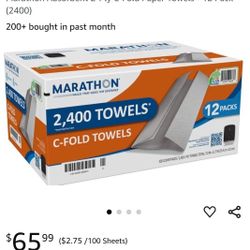 Marathon C Fold Paper Towels (For Commercial Use)