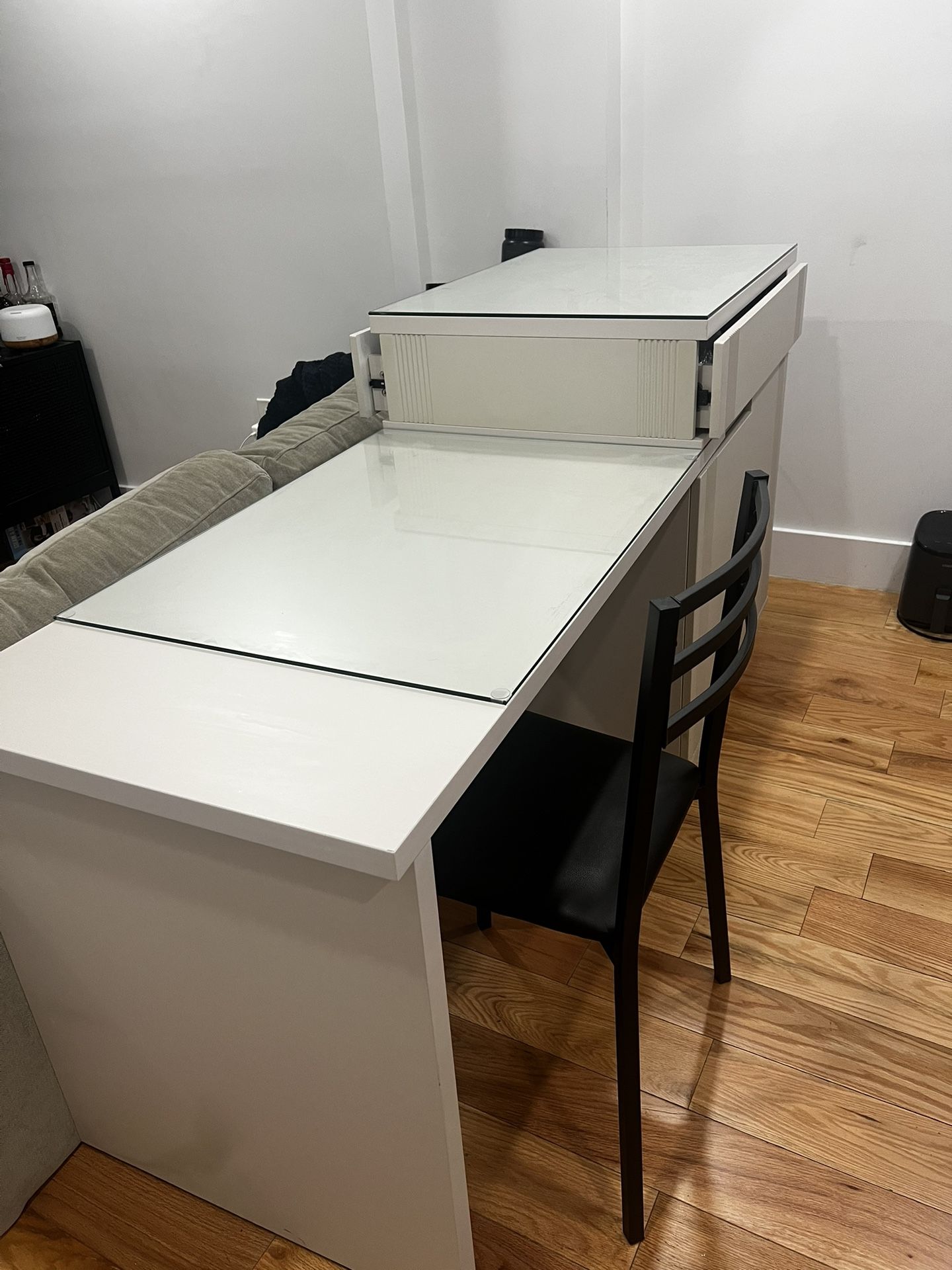 Kitchen Island with Extendable Dining Table