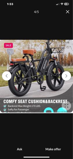 NEW RIDSTAR ELECTRIC BIKE