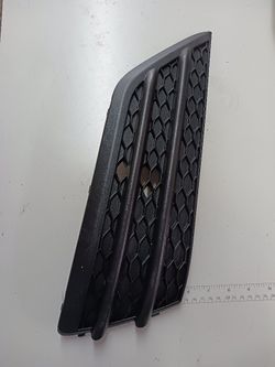 2015 Honda Pilot Front Bumper Outer Grille Without Sensor Hole Left Side