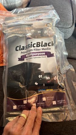 ClassicBlack Multipurpose Aquarium Filter Media