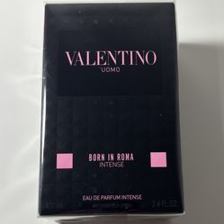 Valentino Uomo Born In Roma Intense 3.4oz – New & Sealed (Authentic)