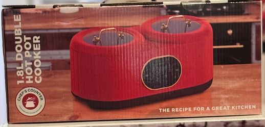 1.8 double hot pot cooker