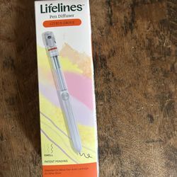 Lifelines Pen Diffuser, Citrus Grove - 1mm Black Ballpoint Pen 