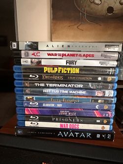 4k Ultra HD and Blu-ray Movies Trade