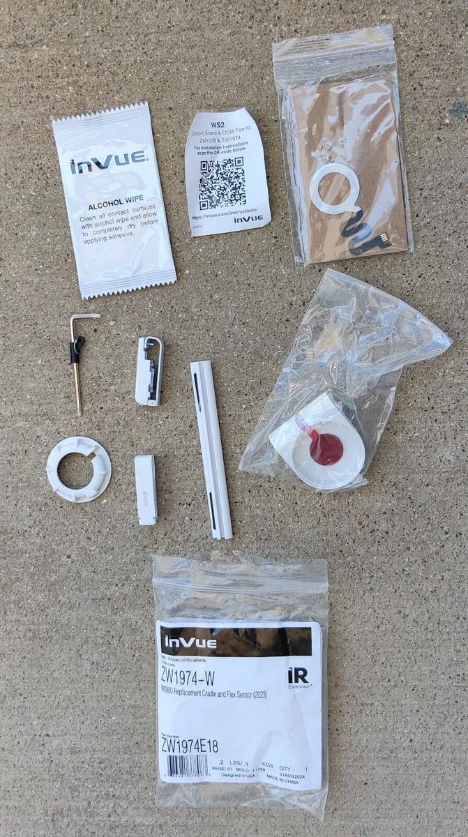 Invue W2000 Replacement Cradle And Flex Sensor