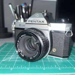 Pentax K1000 With 1:2 50mm Lens 