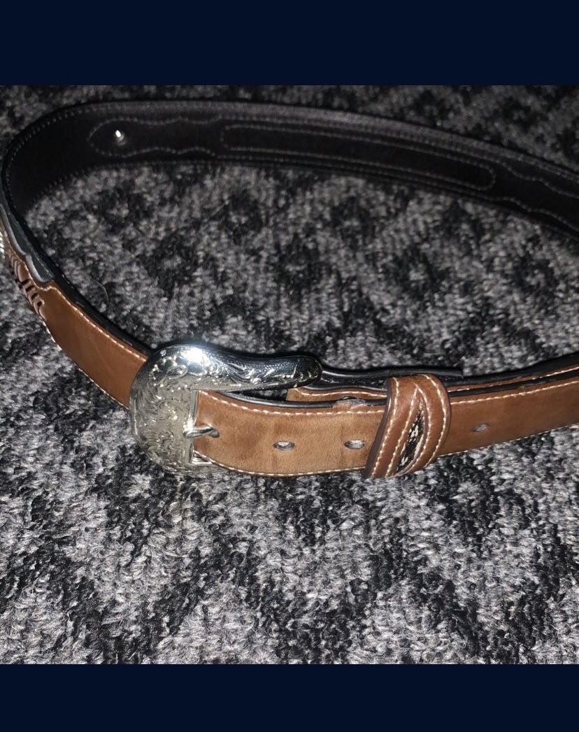 Nocona Cowboy Belt Size 34