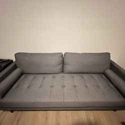 Modern Dark Gray Sofa / Couch / Sectional 