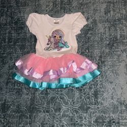 Girls Mermaid  Dress 