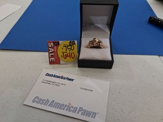 Nugget diamond ring 10k