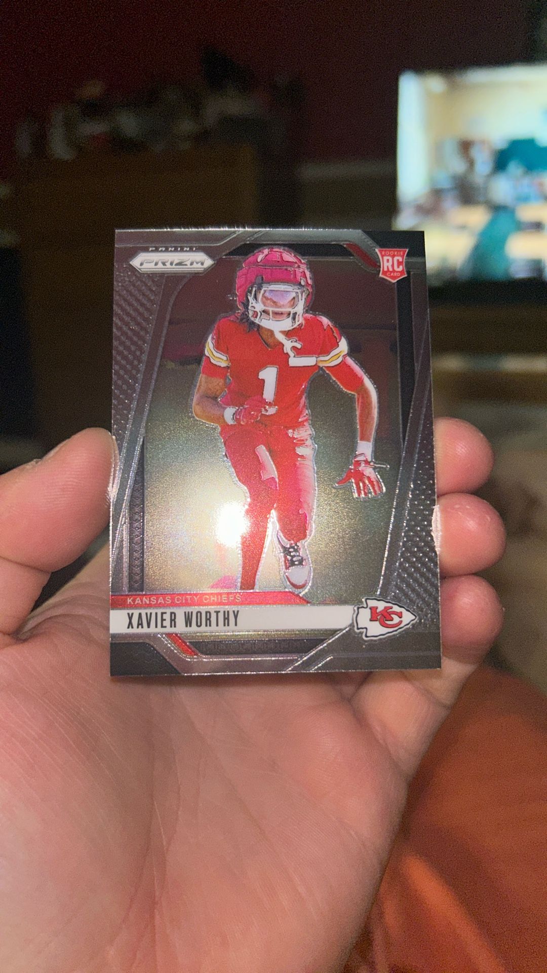 2024 Panini Prizm #399 Xavier Worthy RC
