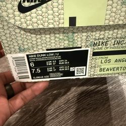 Nike  “Union LA x Dunk Low” Passport Pack