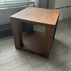 Large Square End Table 