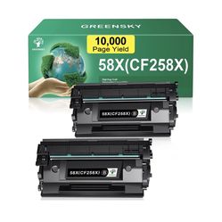 Compatible Toner-Cartridge Replacement for HP 58X CF258X 58A CF258A for HP M404n M404dn M404dw MFP M428fdw M428fdn M428dw M428 M404 M304 High Yield To