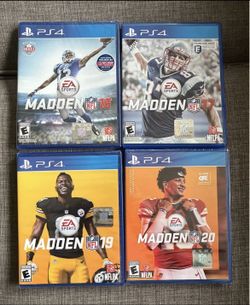 Madden 16 , 17 , 19 , 20 - Brand New Sealed 