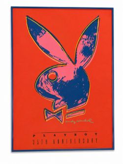 Andy Warhol playboy bunny