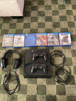 PS4 + accessories!
