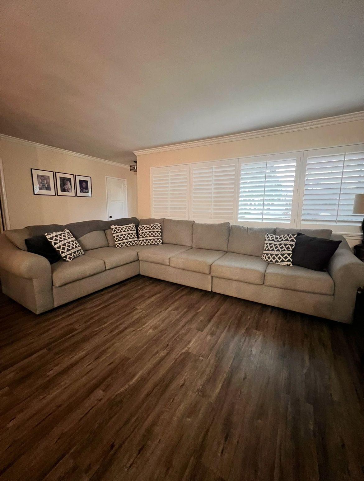 3 Pieces Sectional Couch
