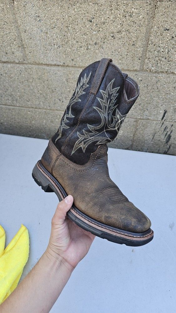 Ariat Size 9 Work Boots Soft Toe