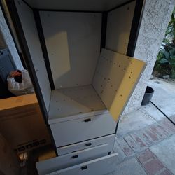 Free File Cabinet with Doors. Like new condition.