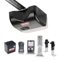 Garage Door Opener with Automatic Battery Backup
