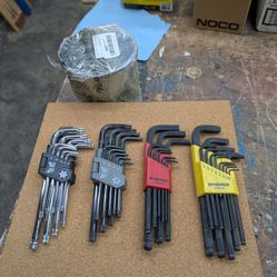 Metric and SAE torx set