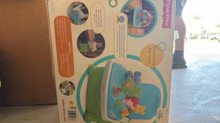 Fisher-Price Baby Booster Seat with Toy Tray