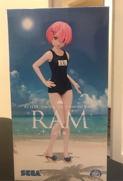 SEGA Re: Zero starting life in another world Ram Natsu No Hi No Kimi Ni ver PM figure from Japan