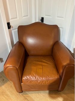 Brown Leather Chair