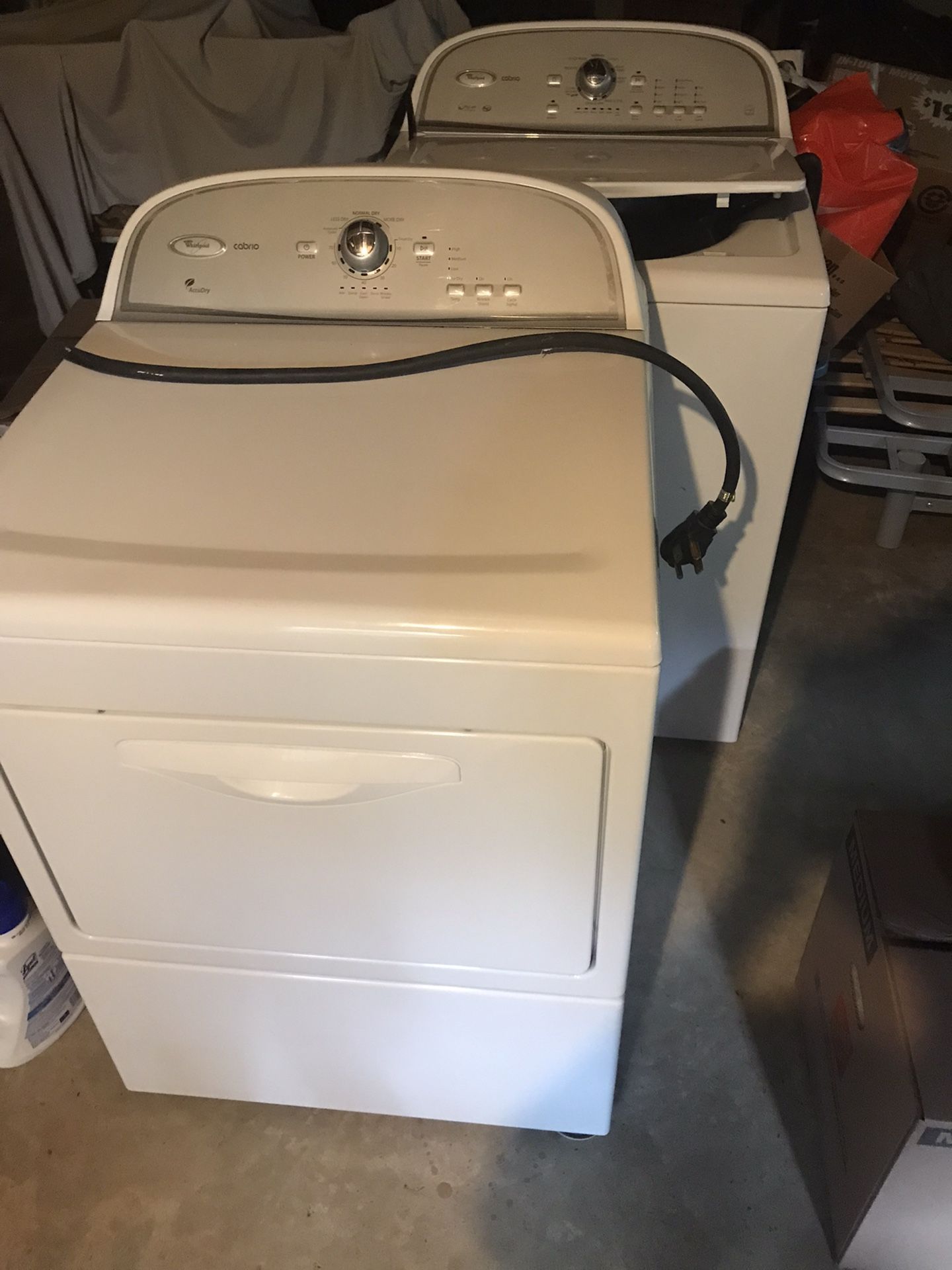 Whirpool Washer+Dryer Set