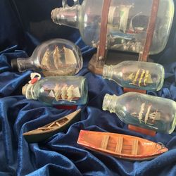 Ship-in-a-Bottle collection 