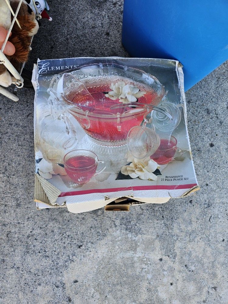 Elements Renaissance Punch Bowl