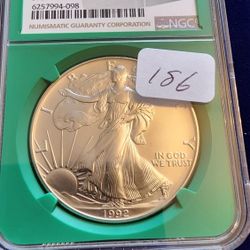 1992 Early Production Ms69 Silver Eagle