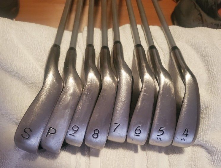 PG P5G Irons 4hl,5hl,6,7,8,9,PW,SW
