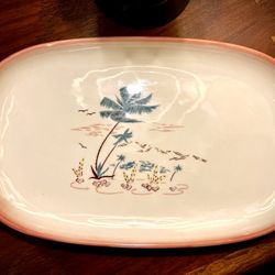 Vintage Mid Century Platter- Brock of California Brand