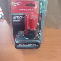 M12 12-Volt Lithium-Ion XC High Output 5.0 Ah Battery Pack