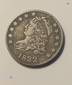 1822 Capped Bust Dime Coin Contemporary Copy