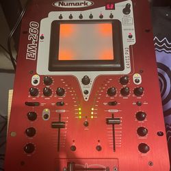 DJ mixer with Kaoss pad Effects