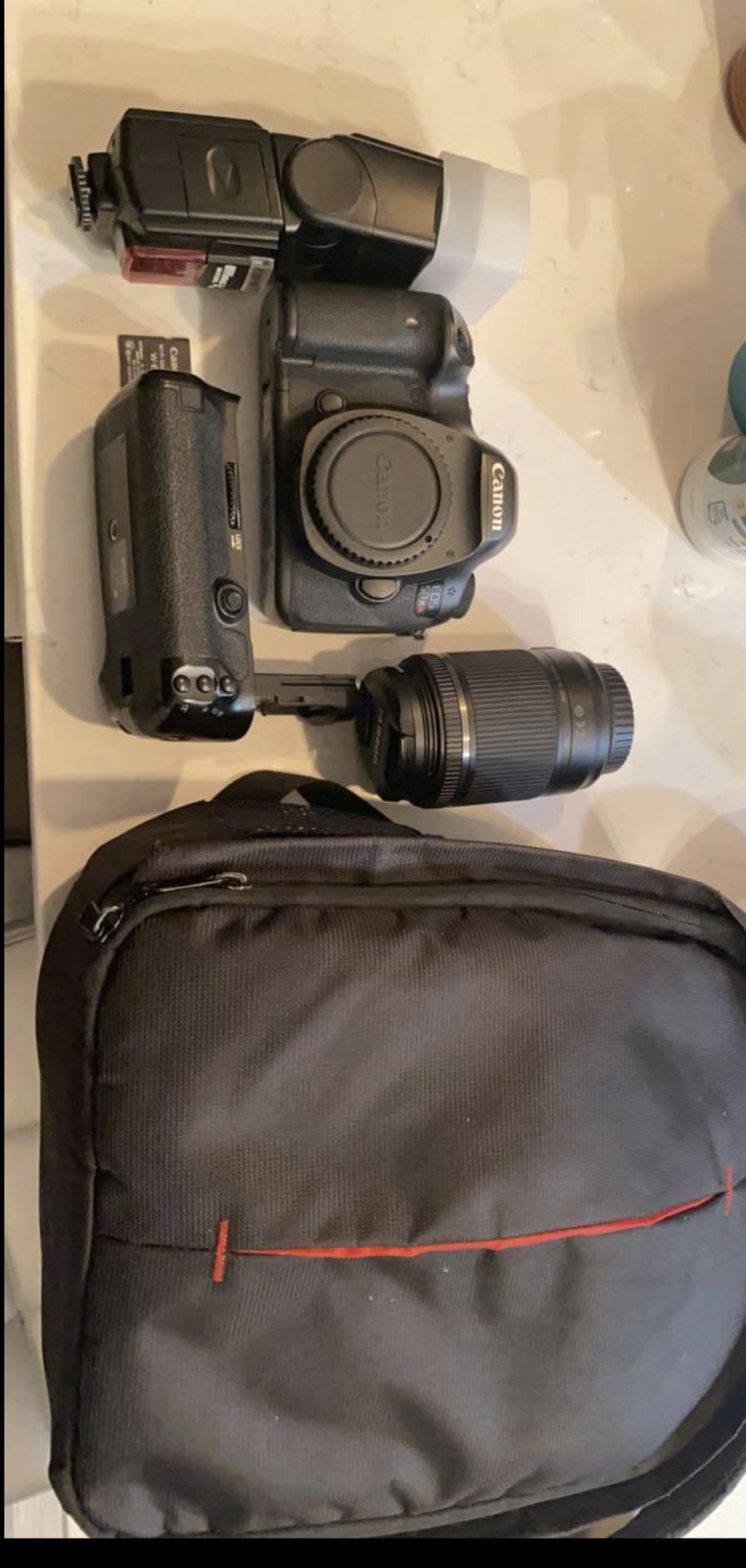 Canon 5DsR with accessories